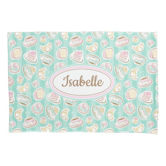 Café Paris 枕カバー (正面)