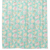 Café Paris _v1 シャワーカーテン (正面)