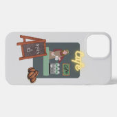 Cafe phone case iPhoneケース (裏面横)