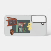 Cafe phone case samsung galaxyケース (裏面横)