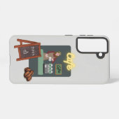 Cafe phone case samsung galaxyケース (裏面横)