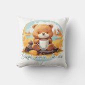 Café pour la vie クッション (正面)