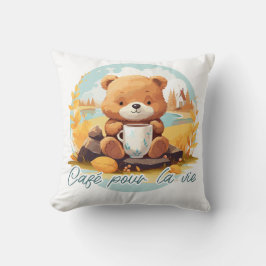 Café pour la vie クッション