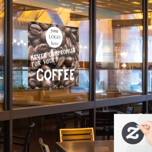 Cafe Promotional Quote ウィンドウサイン (レストラン窓)