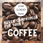 Cafe Promotional Quote ウィンドウサイン (シート2)