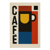 Café structuré ポスター (正面)