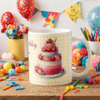 Café Taza de cumpleaños コーヒーマグカップ