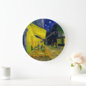 Cafe Terrace Arles, Place du Forum, 1888 ラージ壁時計 (ホーム)