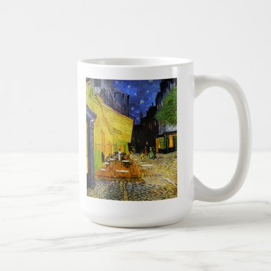 Cafe Terrace at Night コーヒーマグカップ (右)