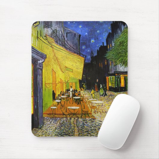 Cafe Terrace at Night マウスパッド (マウス)