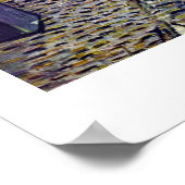 Cafe Terrace At Night By Vincent Van Gogh ポスター (角)