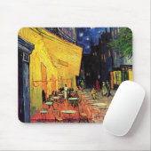 Cafe Terrace at Night by Vincent van Gogh マウスパッド (マウス)