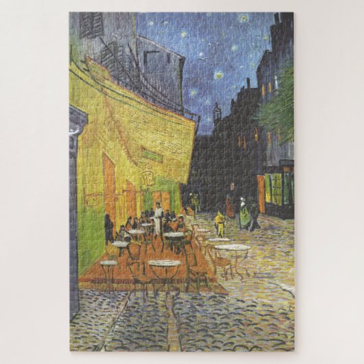 Cafe Terrace at Night Van Gogh ジグソーパズル (縦)