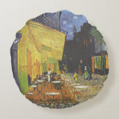 Cafe Terrace at Night Van Gogh ラウンドクッション (裏面)