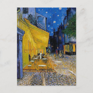 Cafe Terrace at Night Vincent vanゴッホアートワーク シーズンポストカード