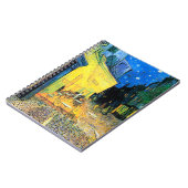 Cafe Terrace at Night Vincent Vanゴッホスパイラル ノートブック (左側)