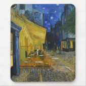 Cafe Terrace at Night | Vincent Van Gogh マウスパッド (正面)