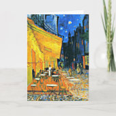 Cafe Terrace by Vincent van Gogh, カード (正面)