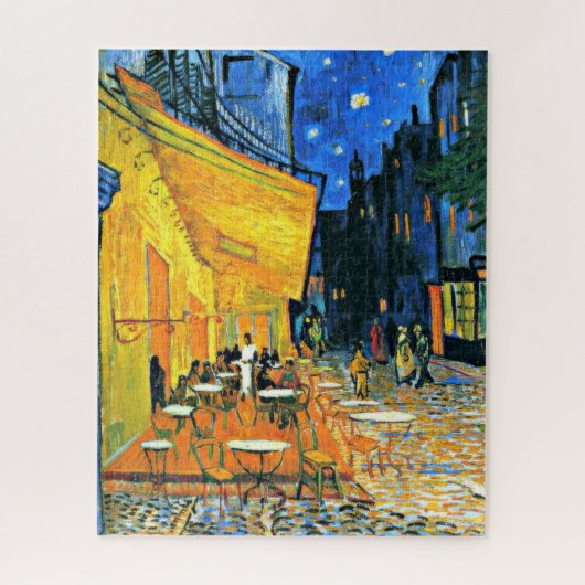 Cafe Terrace by Vincent van Gogh ジグソーパズル (縦)