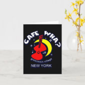 Cafe Wha The New York City Folk Music Scene  カード (黄色い花)