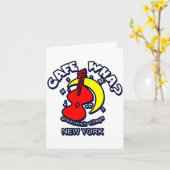 Cafe Wha The New York City Folk Music Scene  カード (黄色い花)
