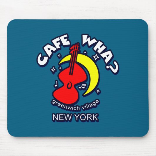 Cafe Wha The New York City Folk Music Scene  マウスパッド (正面)
