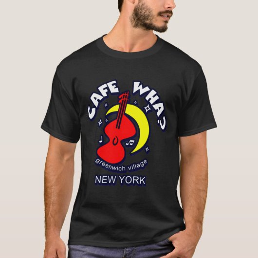 Cafe Wha The New York City Folk Music Scene  Tシャツ (正面)