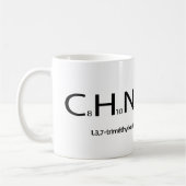 Caféine コーヒーマグカップ (左)