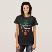 Cafeteria Lunch Lady Crew Christmas Matching Women Tシャツ (正面フル)