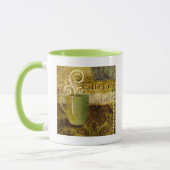 Caffeのラテ マグカップ (左)