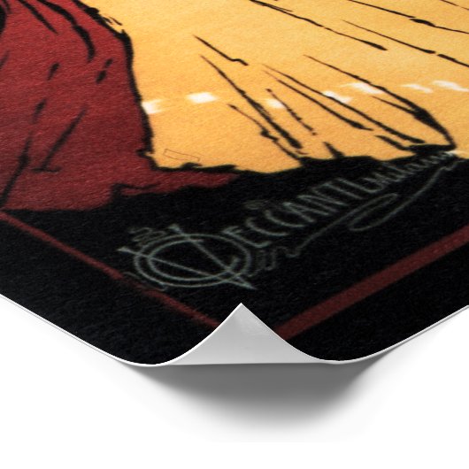 CAFFE ESPRESSO SERVIZIO ISTANTANEO Coffee Italian ポスター (角)