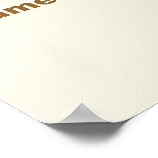 Caffè Poster ポスター (角)