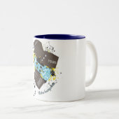 caffeeのマグ ツートーンマグカップ (正面右)