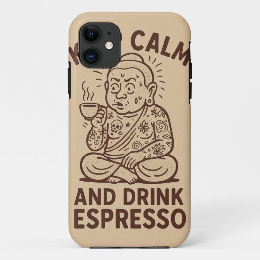 Caffeinatedコールケース Case-Mate iPhoneケース (裏面)