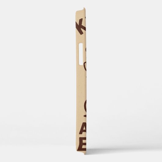 Caffeinatedコールケース Case-Mate iPhoneケース (裏面 / 右)