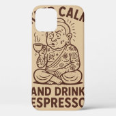 Caffeinatedコールケース Case-Mate iPhoneケース (裏面)