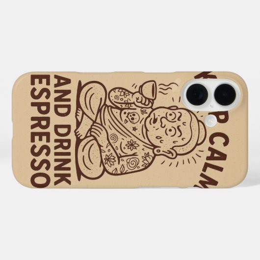 Caffeinatedコール Case-Mate iPhoneケース (裏面 (横))