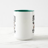 Caffeinated Christmas Chronicles Mug Holiday Fun マグカップ (中央)