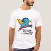 Caffeinated HummingbirdサポートプロTシャツ Tシャツ (正面)