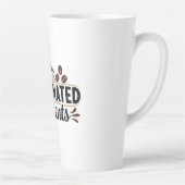Caffeinated Moments - Coffee Lover Design カフェラテマグ (右)