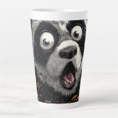 Caffeinated Panda カフェラテマグ (正面)