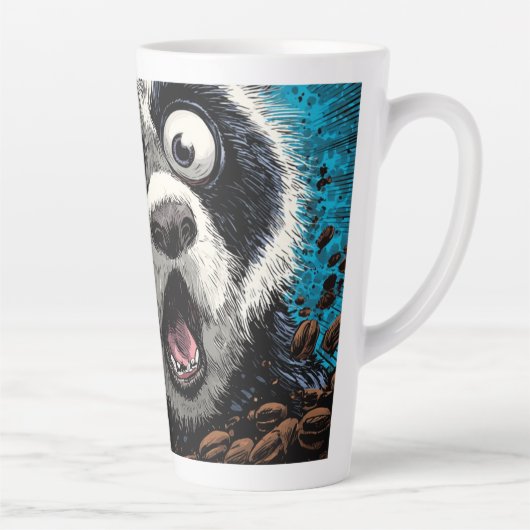 Caffeinated Panda カフェラテマグ (右)