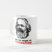 Caffeinationのマグの平均 コーヒーマグカップ (正面左)