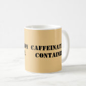 Caffeinationコンテナ コーヒーマグカップ (正面右)