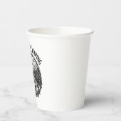 Caffeine & Camping 紙コップ (左)