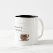 Caffeine & Chaos Mug ツートーンマグカップ (正面右)