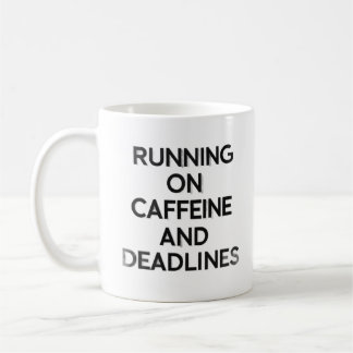 Caffeine & Deadlines Hustle Mug コーヒーマグカップ