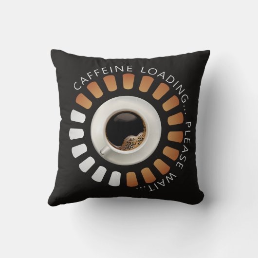 Caffeine loading クッション (裏面)