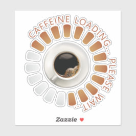 Caffeine loading シール