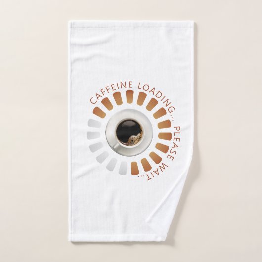 Caffeine loading バスタオルセット (ハンドタオル)